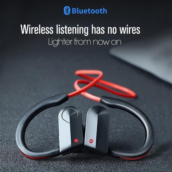 IPX5 Waterproof Shock Bass Stereo Wireless Bluetooth Headphone In-Ear Headphones - Tophatter Daily Deals