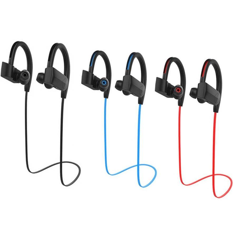 IPX5 Waterproof Shock Bass Stereo Wireless Bluetooth Headphone In-Ear Headphones - Tophatter Daily Deals