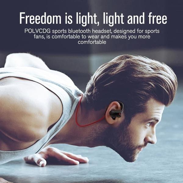IPX5 Waterproof Shock Bass Stereo Wireless Bluetooth Headphone In-Ear Headphones - Tophatter Daily Deals