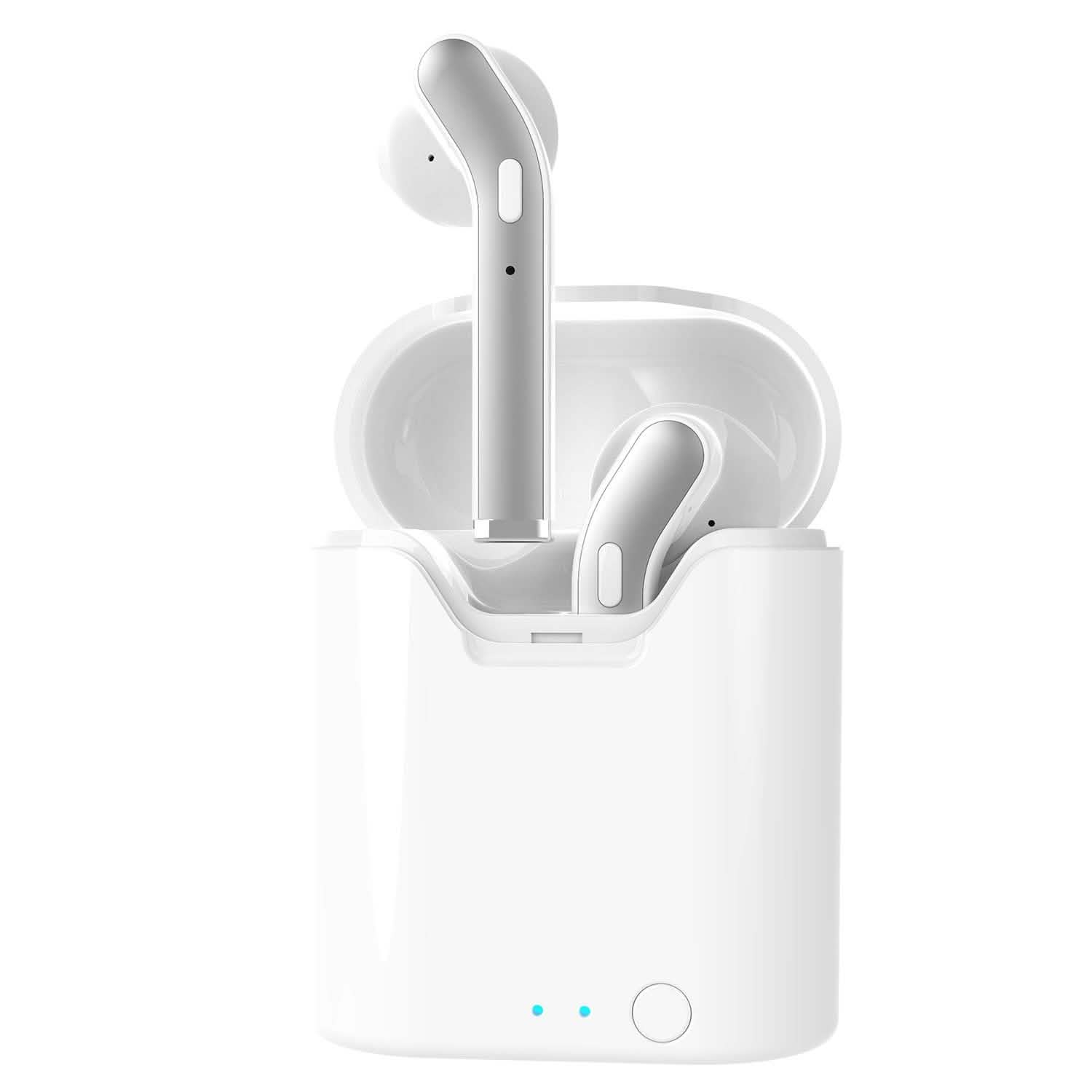 IPX5 Waterproof Wireless 5.0 TWS Earbuds Headphones - Tophatter Daily Deals