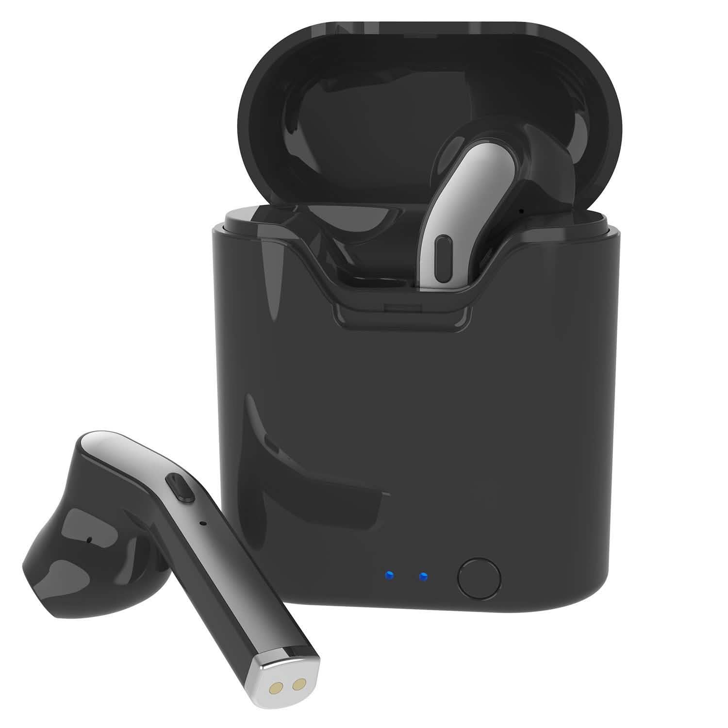IPX5 Waterproof Wireless 5.0 TWS Earbuds Headphones - Tophatter Daily Deals