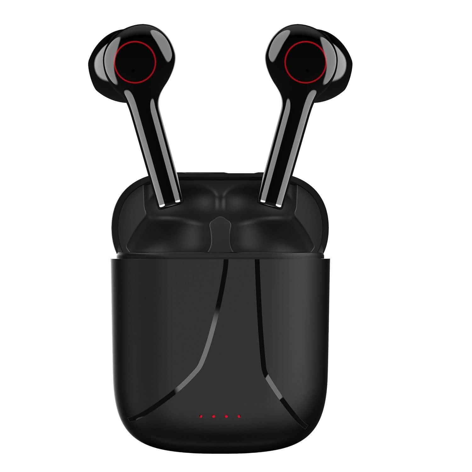 IPX5 Waterproof Wireless 5.0 TWS Earbuds Wireless Headset with Mic Headphones - Tophatter Daily Deals