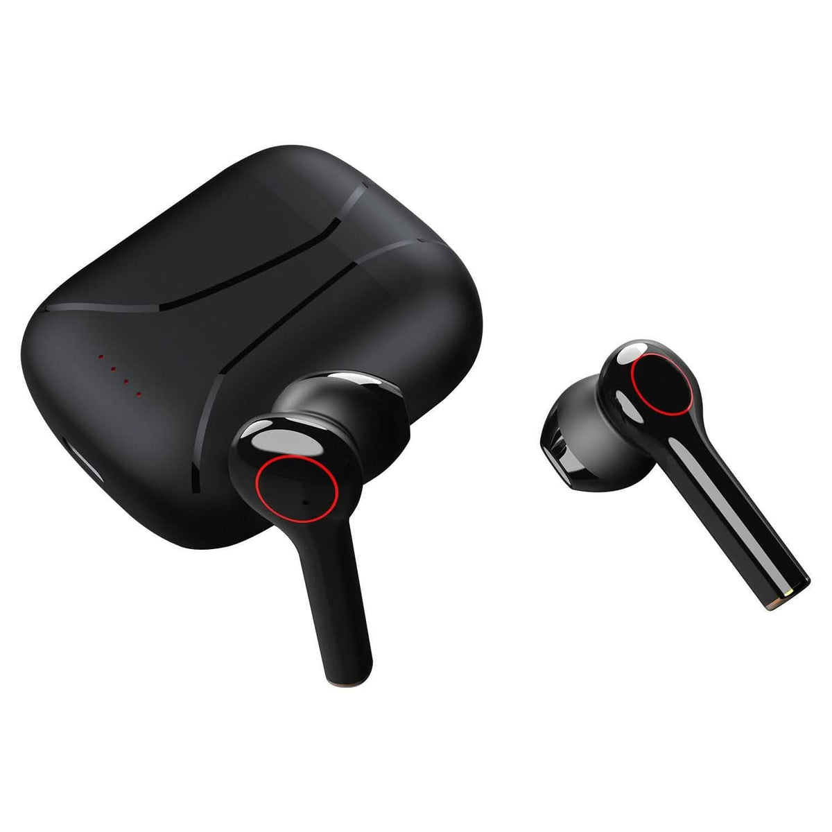 IPX5 Waterproof Wireless 5.0 TWS Earbuds Wireless Headset with Mic Headphones - Tophatter Daily Deals