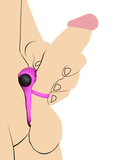 Bang Silicone Cock Ring and Bullet - Vibrating Cock Ring with Wireless Remote in Black > Cock Ring > Vibrating - Tophatter Daily Deals