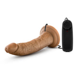 Dr Dave 7 Inch Vibrating Suction Cup Cock Realistic Toy Mocha > Vibrators > Realistic Vibrators - Tophatter Daily Deals