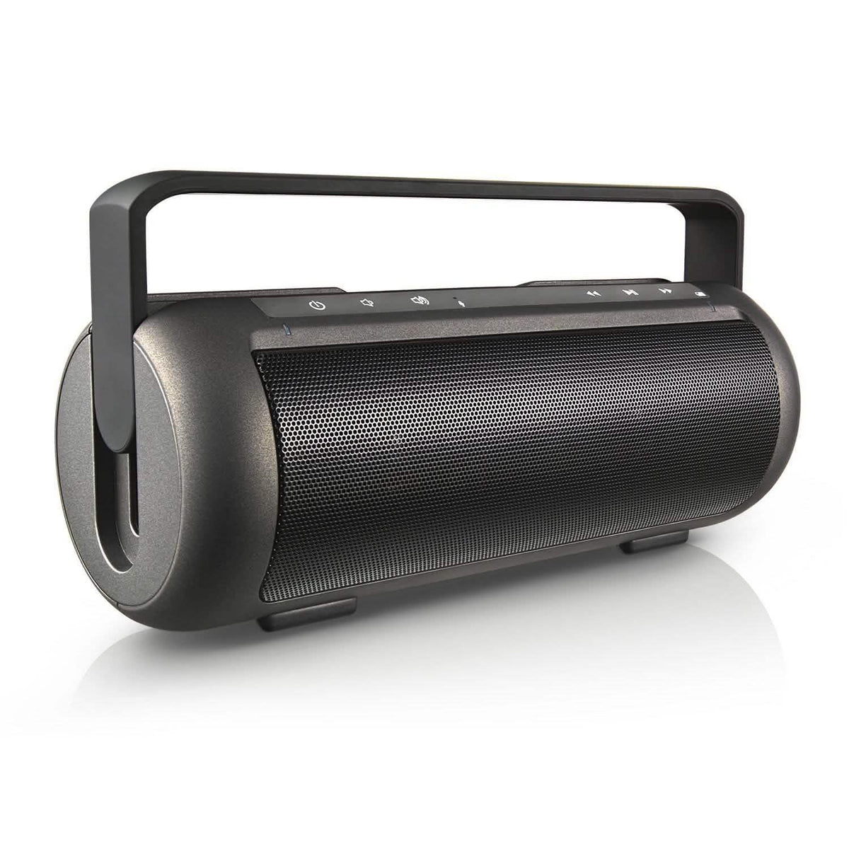 iRola Wireless Speaker Powerful Dual Subwoofer Streo Speakers - Tophatter Daily Deals