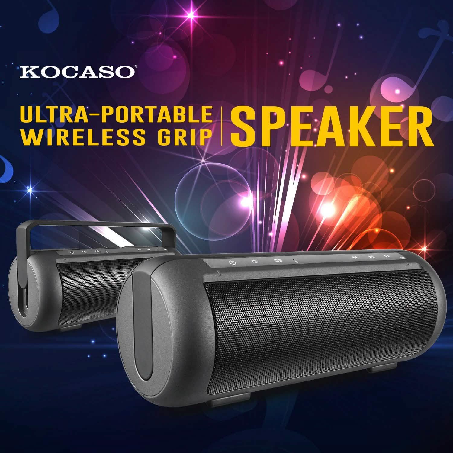 iRola Wireless Speaker Powerful Dual Subwoofer Streo Speakers - Tophatter Daily Deals