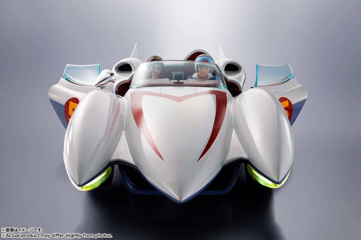 LAST ONE! Speed Racer – Mach 5 Chogokin Diecast Model | Bandai Tamashii Nations Model Vehicle - Tophatter Daily Deals