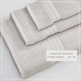 Cotton Terry Bath Towel Set - Cooper Collection Bath - Tophatter Daily Deals