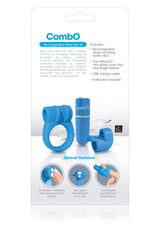Charged Combo Kit 1 – Body-Safe Silicone Cock Ring and Fingertip Sleeve Kit > Sex Toys > Couples Toys - Tophatter Daily Deals