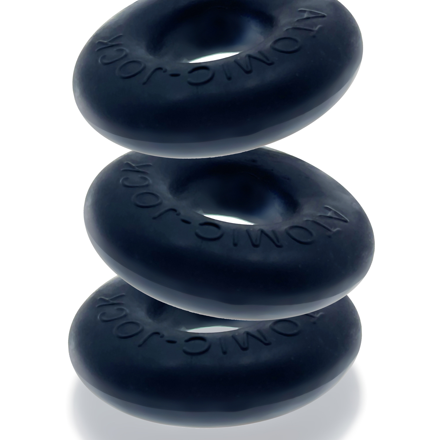 Oxballs Ringer 3-Pack (Night Black) – Silicone Cockring Set > Cock Ring > Sets - Tophatter Daily Deals