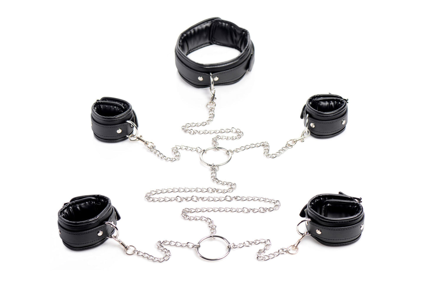 Adjustable Slave Bondage Shackle Set for Ultimate Restraint > Bondage Gear > Restraints - Tophatter Daily Deals