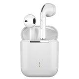J18 TWS Bluetooth Earphone Stereo True Wireless Headset Earbuds White In-Ear Headphones - Tophatter Daily Deals