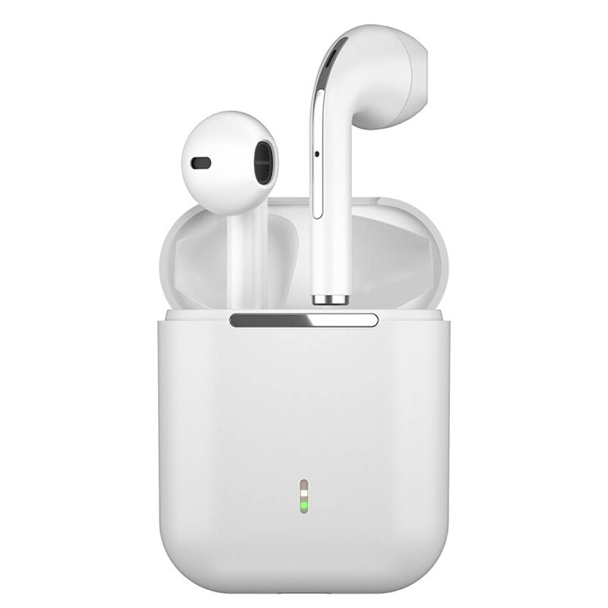 J18 TWS Bluetooth Earphone Stereo True Wireless Headset Earbuds White In-Ear Headphones - Tophatter Daily Deals