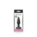 Colours Pleasures Black Mini – Satin Smooth 7cm Insertable Silicone Butt Plug > Anal Range > Butt Plugs - Tophatter Daily Deals