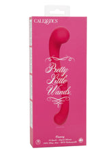 Pretty Little Wands Curvy Slim Pink Silicone Massager with 10 Speeds > Vibrators > Standard Vibrators - Tophatter Daily Deals