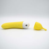 Banana Cream Yellow – G-Spot and Air Pulse Vibrator > Sex Toys For Ladies > Air Pulsation - Tophatter Daily Deals