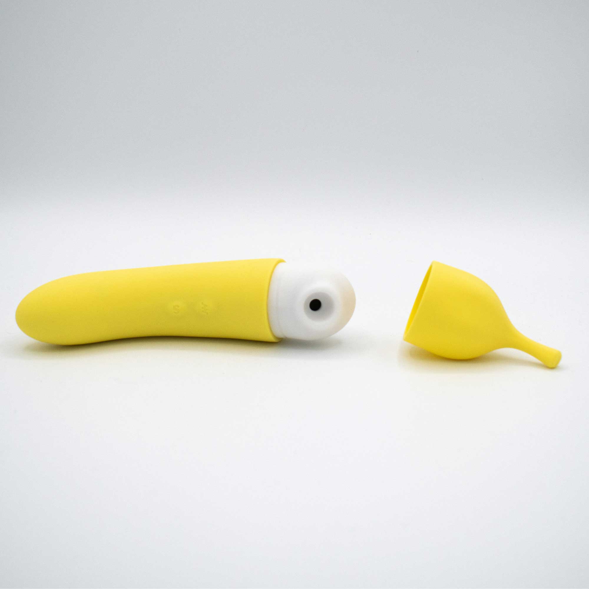 Banana Cream Yellow – G-Spot and Air Pulse Vibrator > Sex Toys For Ladies > Air Pulsation - Tophatter Daily Deals