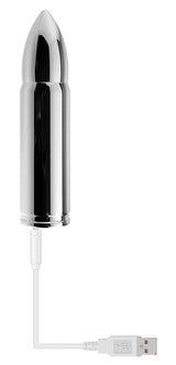 Full Metal (Silver) – Durable Metal Bullet > Vibrators > Mini Vibrators - Tophatter Daily Deals