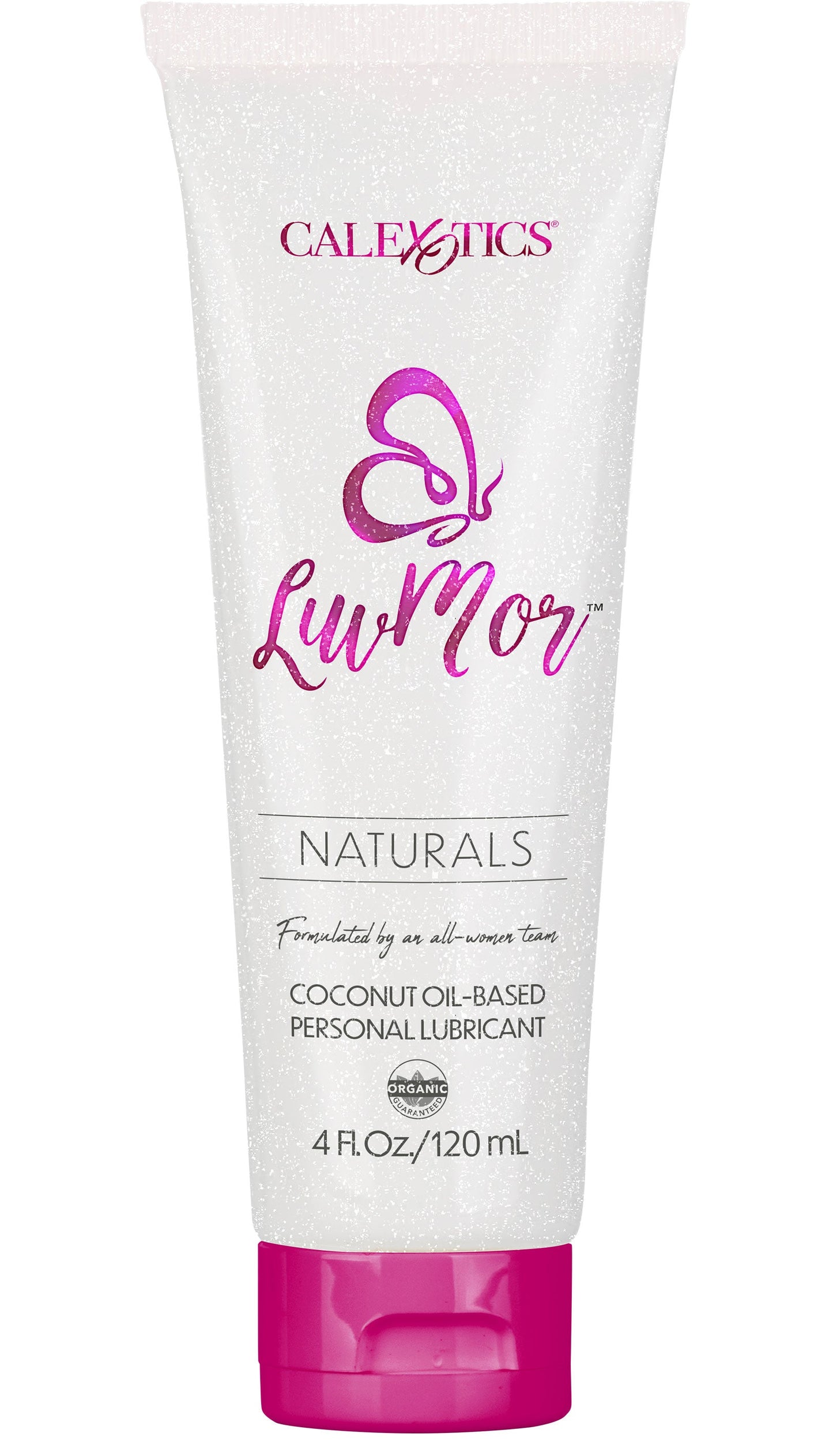 LuvMor Naturals Coconut Oil-Based Personal Lubricant 4 Fl Oz 120ml White Tube with Pink Cap > Lube > Speciality - Tophatter Daily Deals