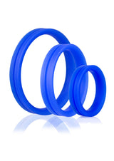 RingO Pro X3 – Durable True Silicone Cock Ring Set with Three Sizes > Cock Ring > Sets - Tophatter Daily Deals