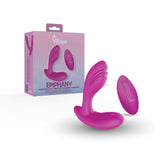 Epiphany Clitoral Rollerball Panty Vibe (Berry) – Remote-Controlled Dual Motor Panty Vibrator > Sex Toys For Ladies > Panty Vibes - Tophatter Daily Deals