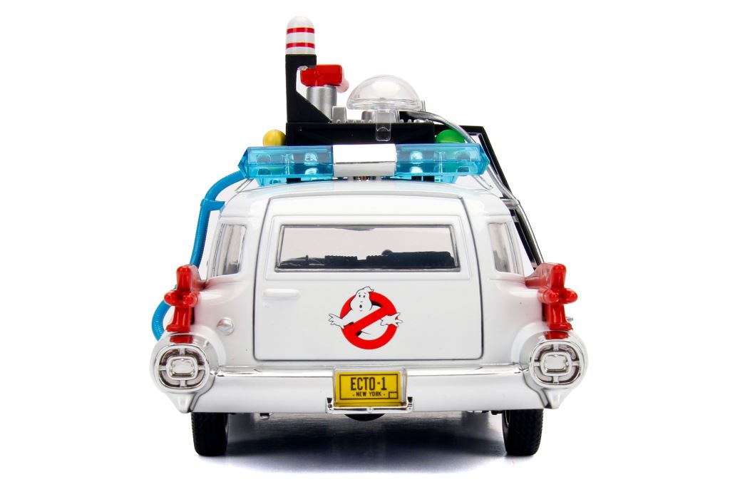 Ghostbusters - 1:24 Ecto-1 Die-Cast Collectible Collectible Merchandise - Tophatter Daily Deals