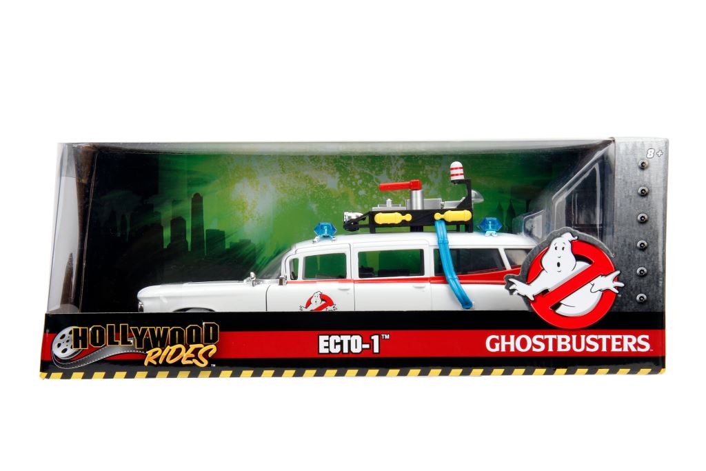 Ghostbusters - 1:24 Ecto-1 Die-Cast Collectible Collectible Merchandise - Tophatter Daily Deals