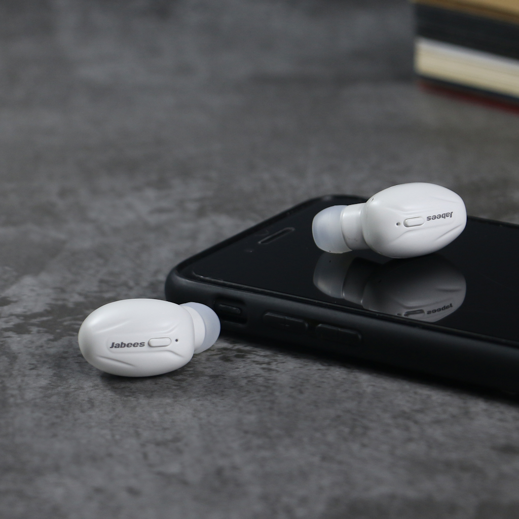 Jabees Beeing TWS Bluetooth Earbuds Wireless Earbuds - Tophatter Daily Deals