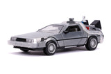 Back to the Future Part II – 1:24 DeLorean Time Machine Model Vehicle - Tophatter Daily Deals