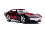DC Comics – Harley Quinn Corvette Diecast Model Car - Tophatter Daily Deals