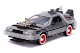 Back to the Future Part III – 1:24 DeLorean Time Machine Model Vehicle - Tophatter Daily Deals