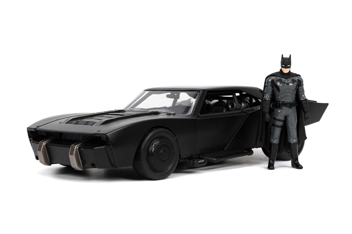 The Batman – 1:24 Batmobile with Batman Figure Collectible Figure - Tophatter Daily Deals