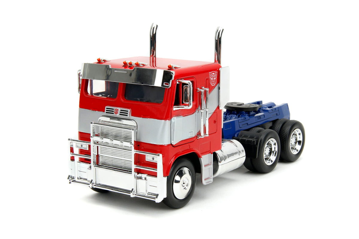 Transformers: Rise of the Beasts – 1:24 Optimus Prime Model Vehicle - Tophatter Daily Deals