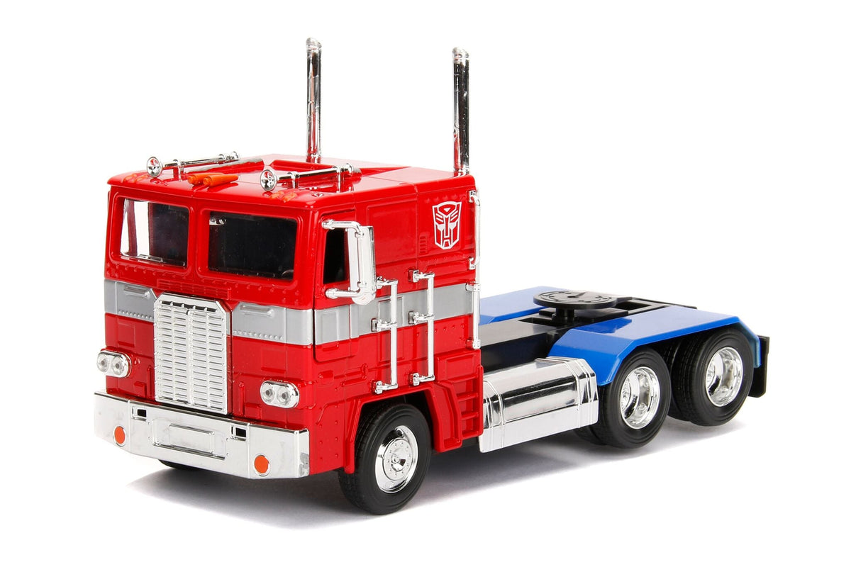 Transformers – Official 1:24 G1 Optimus Prime Model Vehicle - Tophatter Daily Deals