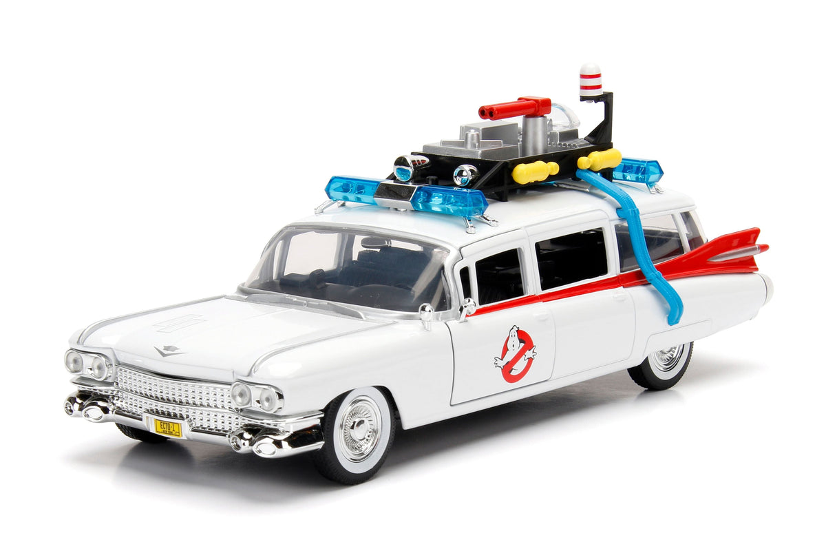 Ghostbusters - 1:24 Ecto-1 Die-Cast Collectible Collectible Merchandise - Tophatter Daily Deals