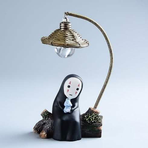 Japanese Kaonashi No Face LED Night Light Figure A Indoor Lighting - Tophatter Daily Deals