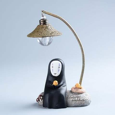 Japanese Kaonashi No Face LED Night Light Figure B Indoor Lighting - Tophatter Daily Deals