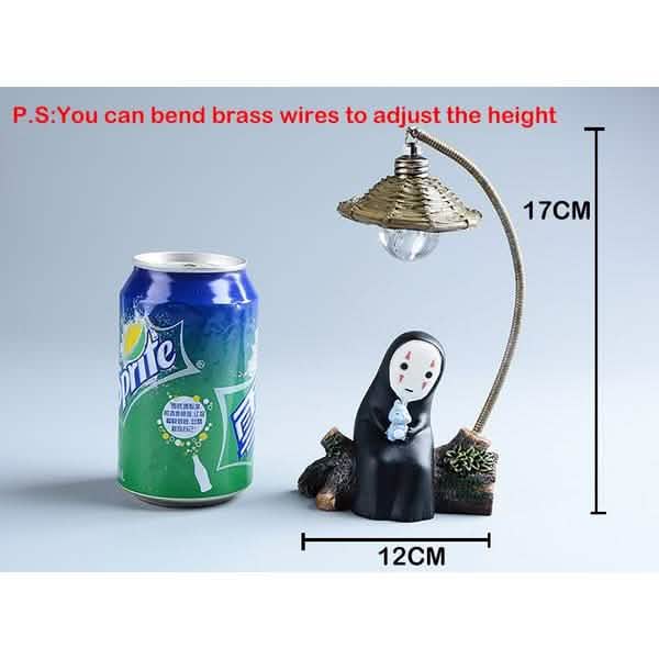 Japanese Kaonashi No Face LED Night Light Figure Indoor Lighting - Tophatter Daily Deals