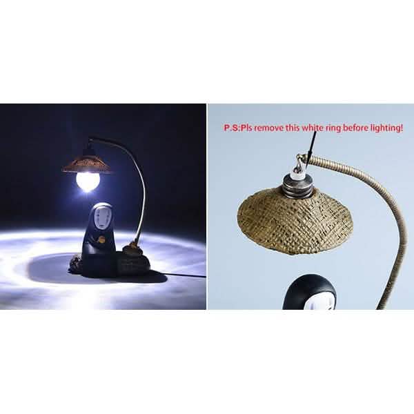 Japanese Kaonashi No Face LED Night Light Figure Indoor Lighting - Tophatter Daily Deals