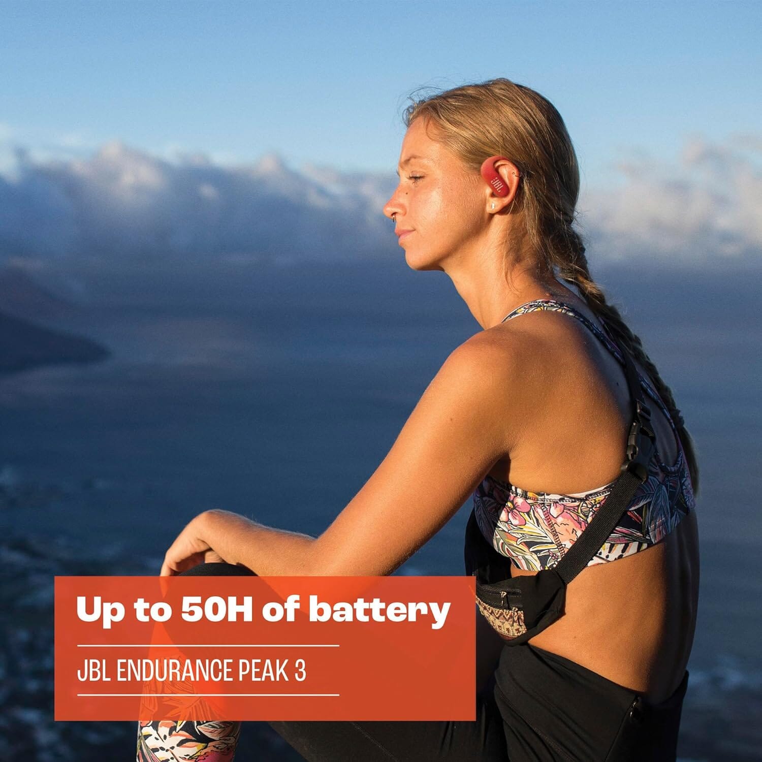 JBL - Endurance Peak 3 Dust and Waterproof True Wireless Active Earbuds In-Ear Headphones - Tophatter Daily Deals