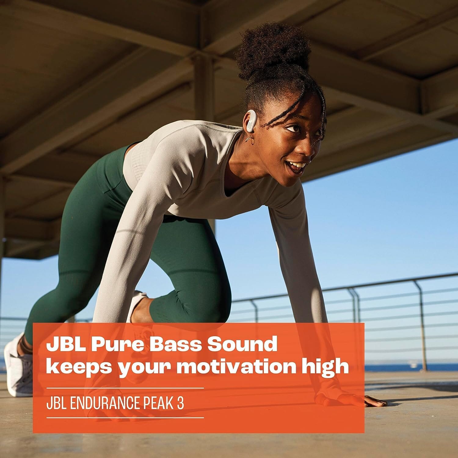 JBL - Endurance Peak 3 Dust and Waterproof True Wireless Active Earbuds In-Ear Headphones - Tophatter Daily Deals