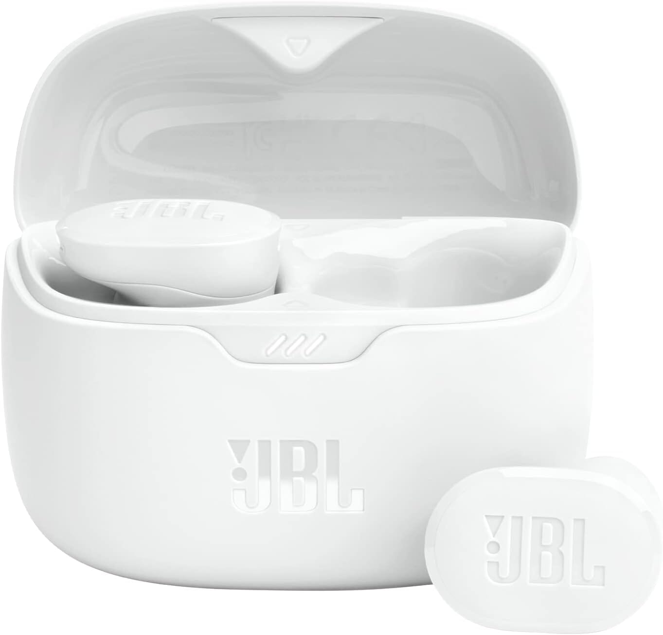 JBL Tune Buds True Wireless Zero Noise Cancelling Pure Bass Earbuds White In-Ear Headphones - Tophatter Daily Deals