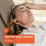 JBL Tune Flex - True Wireless Noise Cancelling Earbuds In-Ear Headphones - Tophatter Daily Deals