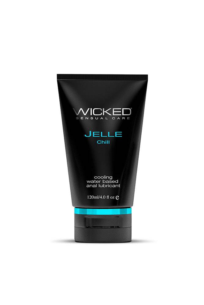 Wicked Sensual Care - Jelle Chill Water Based Anal Lube - 4oz Sex Toy - Tophatter Daily Deals