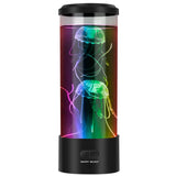 Jellyfish Lava Lamp Multicolor Changing Mood Night Light Indoor Lighting - Tophatter Daily Deals