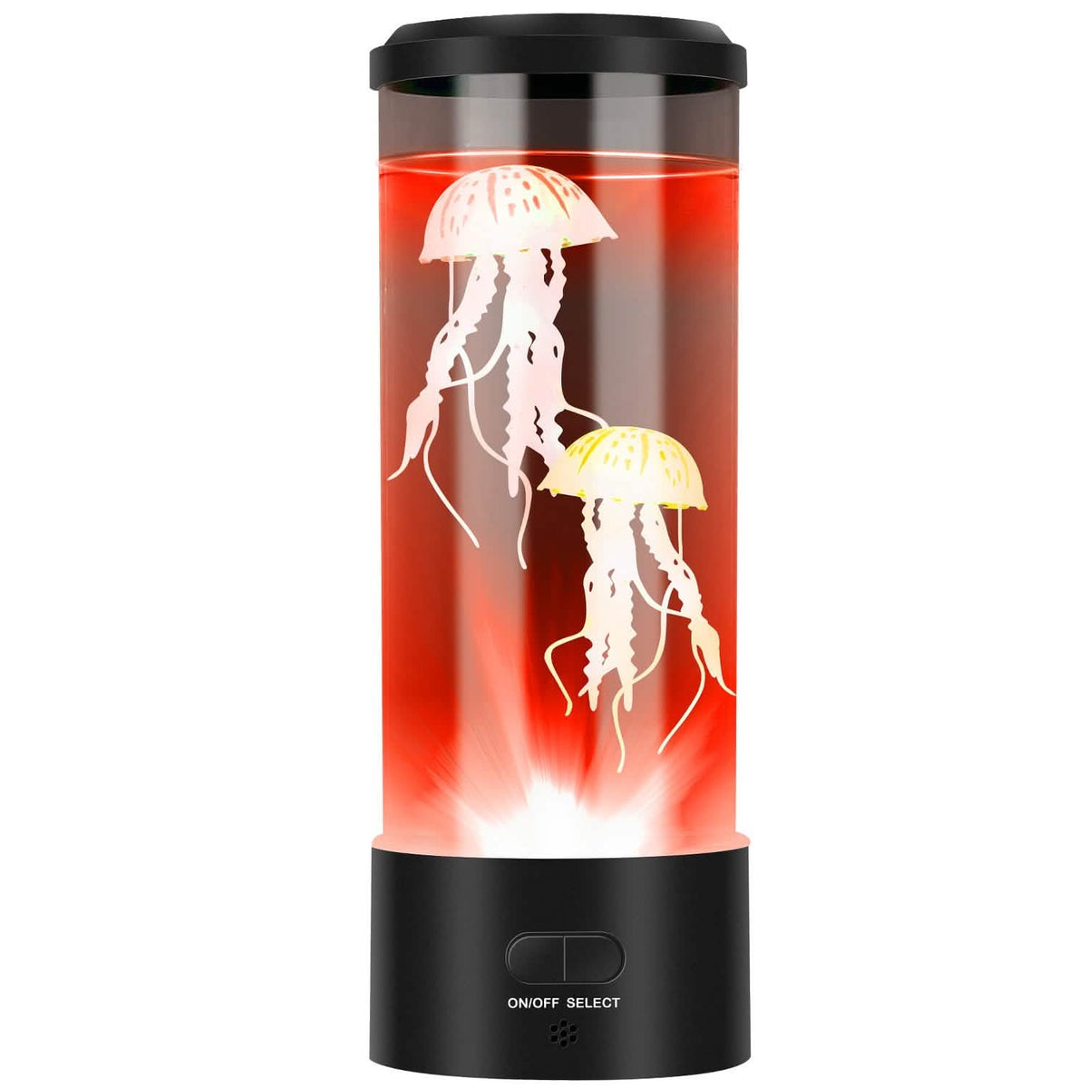 Jellyfish Lava Lamp Multicolor Changing Mood Night Light Indoor Lighting - Tophatter Daily Deals