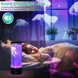 Jellyfish Lava Lamp Multicolor Changing Mood Night Light Indoor Lighting - Tophatter Daily Deals