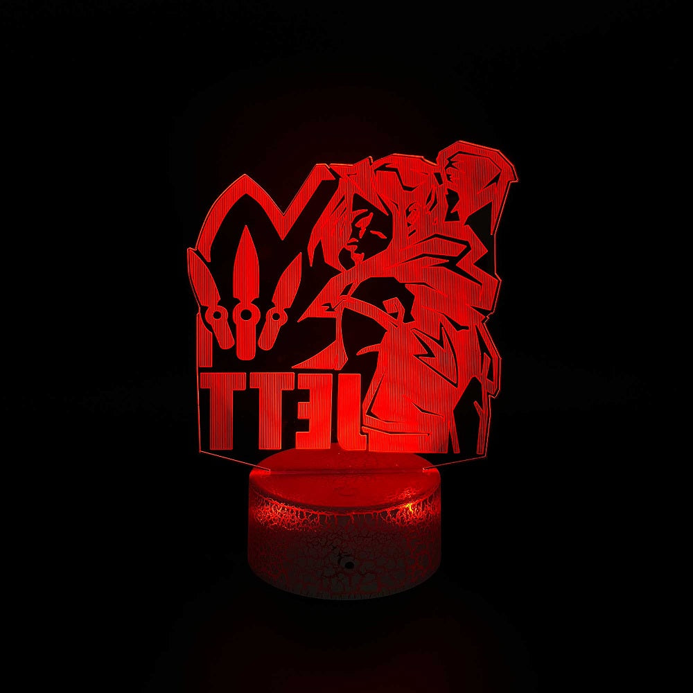 Customized Val Characters 3D Night Lamp - Tophatter Daily Deals