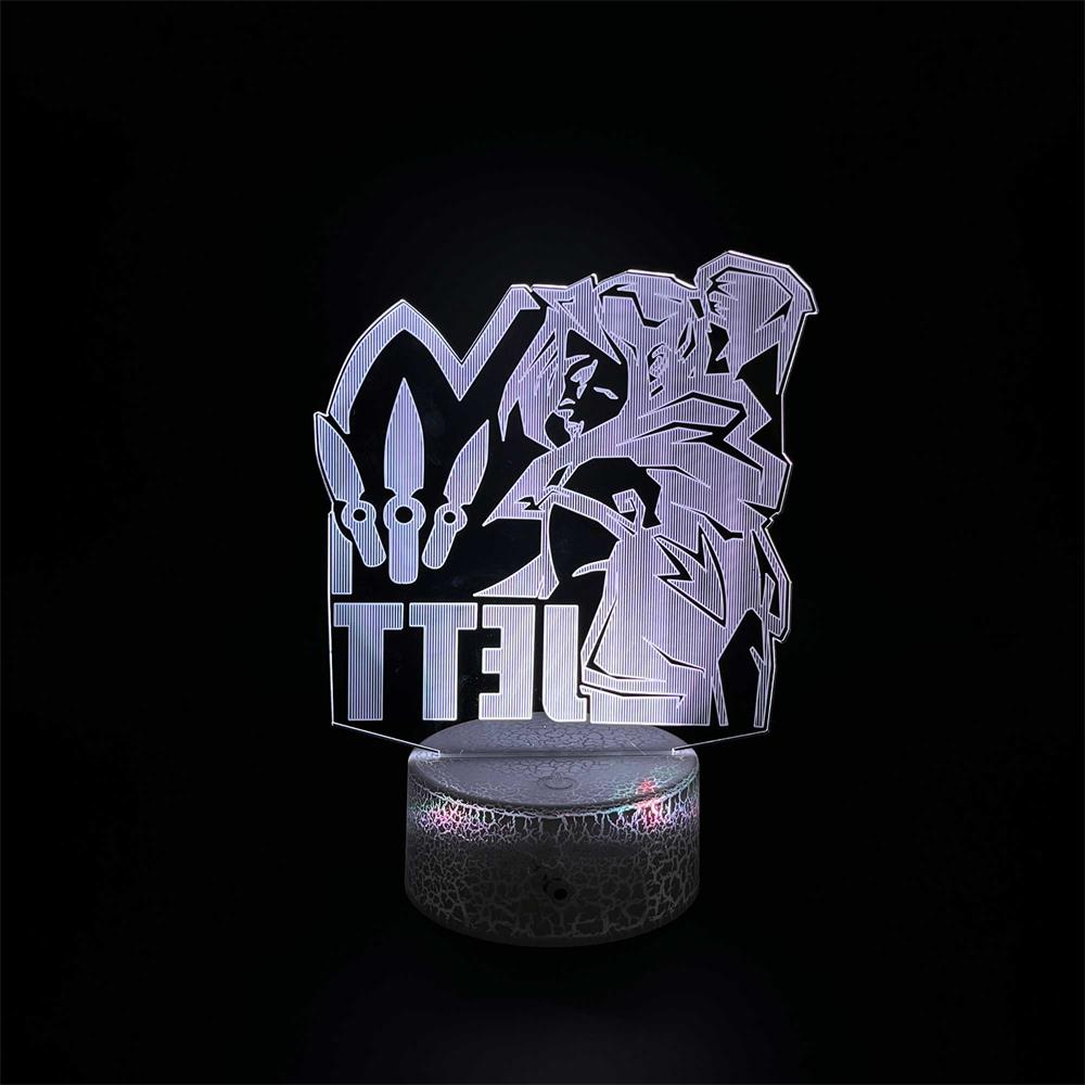 Customized Val Characters 3D Night Lamp - Tophatter Daily Deals